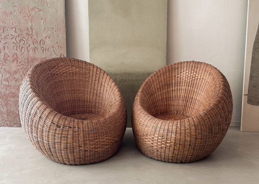 Rattan Chairs, 1960