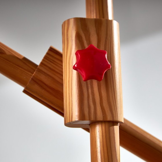 Image 1 of MK10584 Lámpara de mesa de pino macizo de Lys