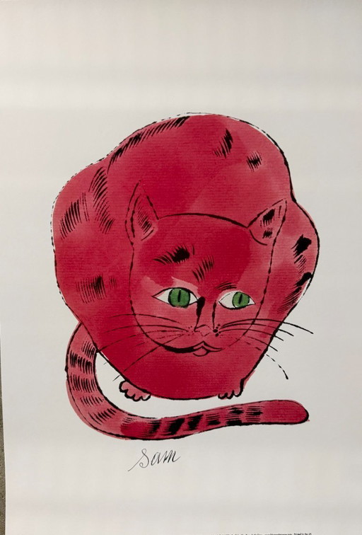 Andy Warhol (1928-1987), Red Sam, c. 1954, Copyright 2013 The Andy Warhol Foundation For Visual Arts Inc, Impreso en el Reino Un