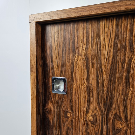 Image 1 of Credenza vintage con ante scorrevoli, palissandro