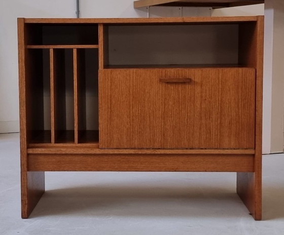 Image 1 of Mid Century record cabinet