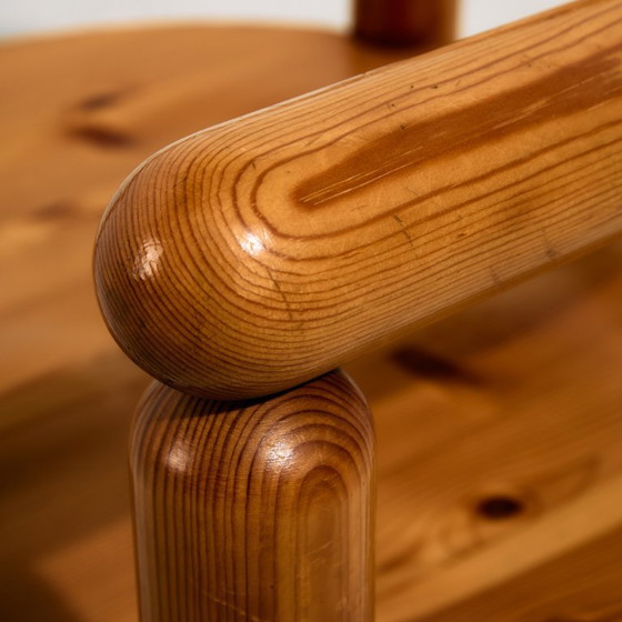 Image 1 of MK10982 Poltrona in pino di Rainer Daumiller per Hirtshals Savvaerk, Set di 2