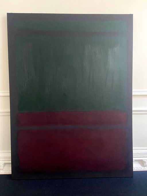 ROTHKO INSPIRED OIL PAINTING 120 X 160 CM 