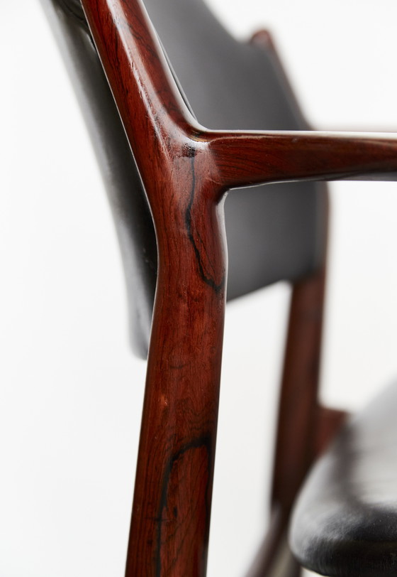 Image 1 of Sedie da pranzo Arne Vodder n. 62/62A per Sibast