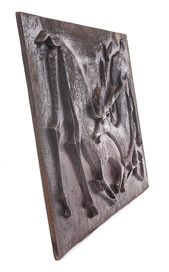 Image 1 of Martinez fireplace backplate