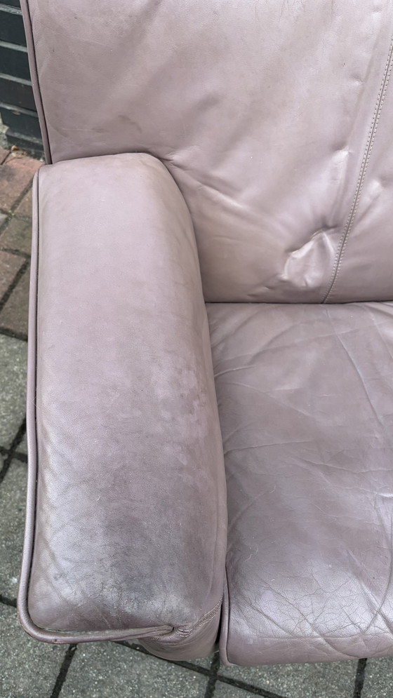 Image 1 of B&amp;B Italia poltrona pelle 3X Afra Tonia Scarpa