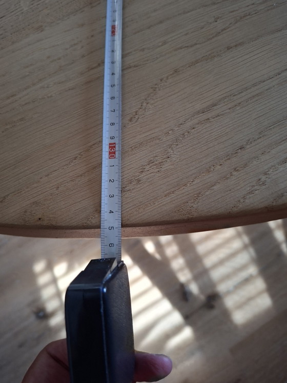 Tablero de mesa de comedor redondo nuevo de roble macizo de 135 cm. Sin base. – Mesas de comedor, Wood (photo 4 of 5)