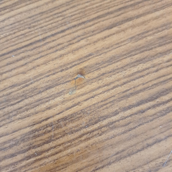 Image 1 of Vintage Set Side Tables - Mid - Century Wood Veneer (1960s)