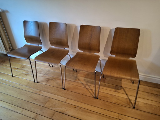 Chaises Gilbert d'IKEA, conçues par Carina Bengs, années 1990