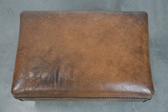 Image 1 of Schapenleren hocker