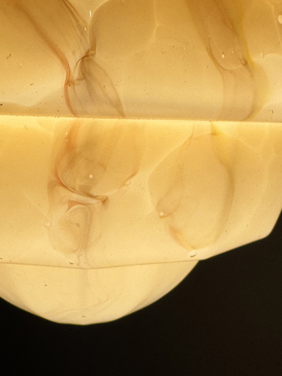 Image 1 of Lampada a sospensione marmorizzata Art Déco