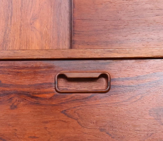 Image 1 of Vintage Dutch design buffet cabinet with asymmetrical layout, 1960s