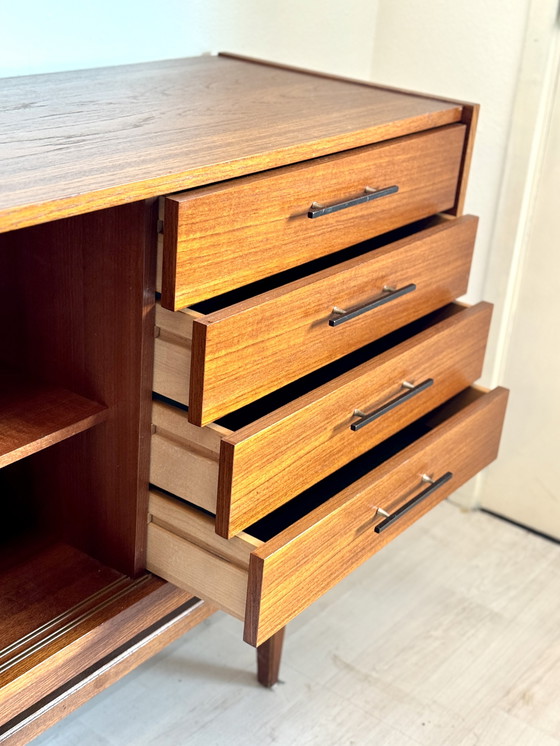 Image 1 of Vintage xl dressoir sideboard teak jaren 60