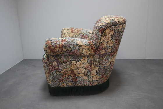 Image 1 of Fauteuil club design, années 1940.