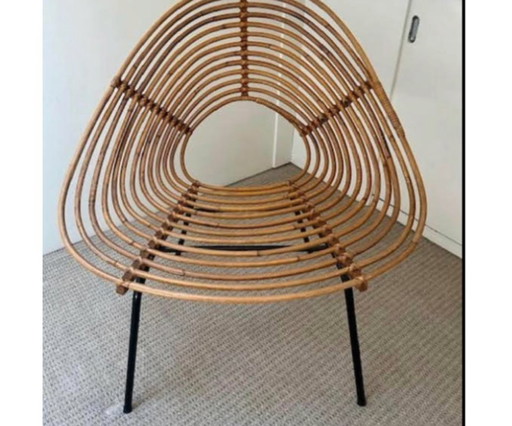 Rattan Design Chair Rohé Noordwolde