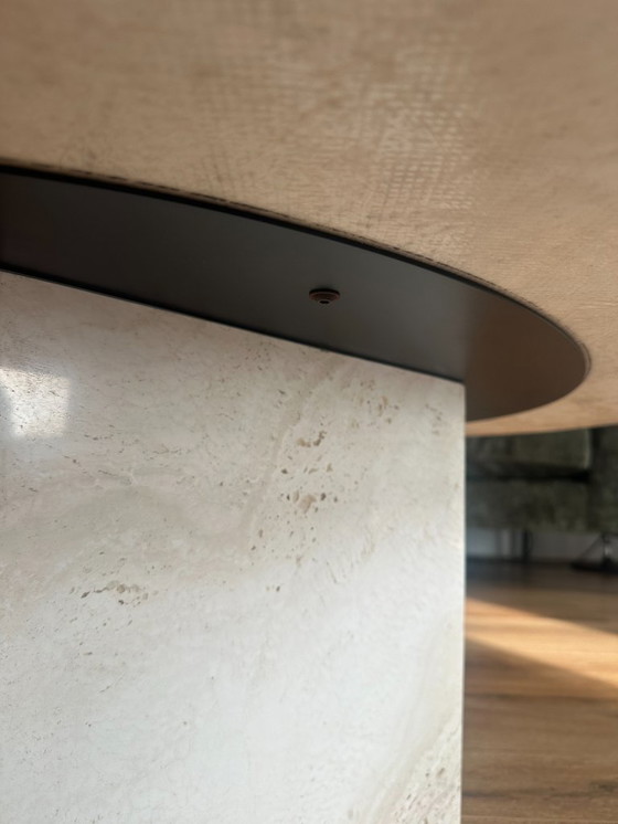 Image 1 of GUBI Epic travertine coffee table