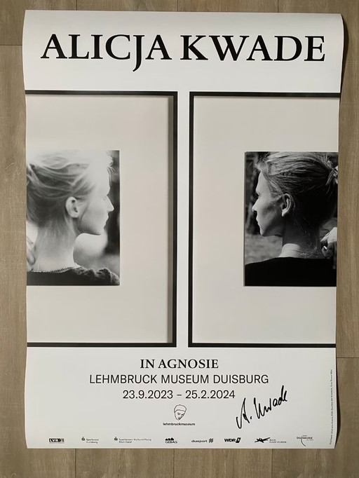 Alicja Kwade - Poster dédicacé - 2023