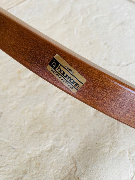 Image 1 of Appendiabiti in piedi, vintage, di metà secolo, in legno di Bentwood di Baumann, anni '60