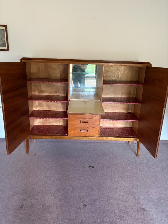 Buffet haut/buffet vintage DeWe, milieu du siècle – Wood (photo 5 of 16)