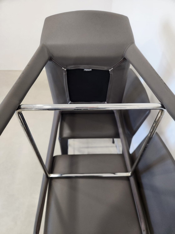 Bonaldo Bartoli Filly Up Too Barstools – Leather (photo 4 of 9)