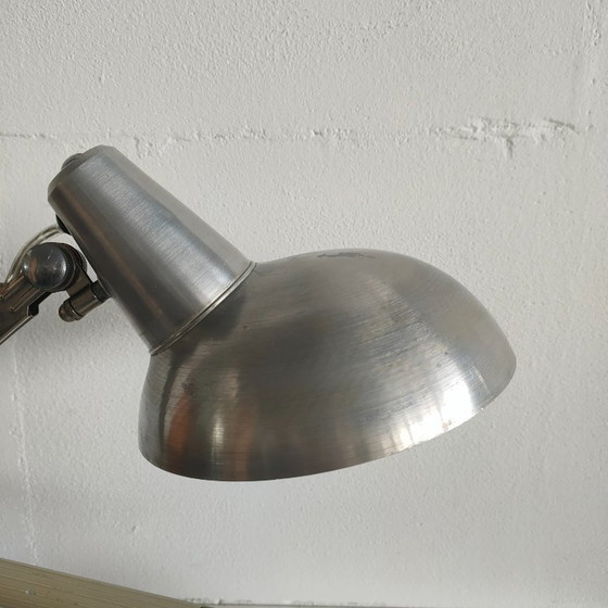 Image 1 of lampe à poser industrielle vintage 'Superchrome' (modifiée)