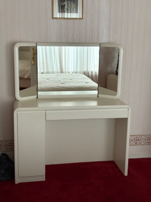 double box-spring bed