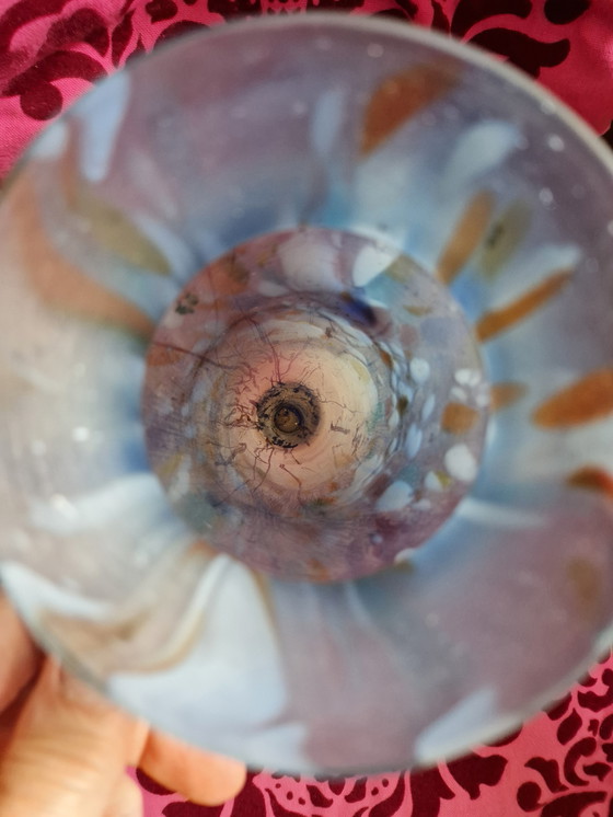 Image 1 of Vintage Murano Glass Amphora Vase