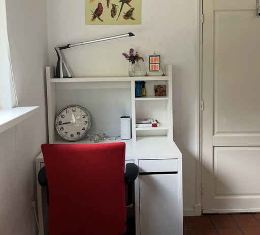 Lensvelt bureaustoel rood 