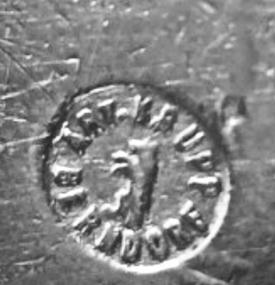 Image 1 of Arthur Krupp verzilverde theepot uit het begin van de twintigste eeuw.