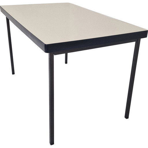 Table de salle à manger vintage par Hein Salomonson pour AP Originals, Pays-Bas 1960