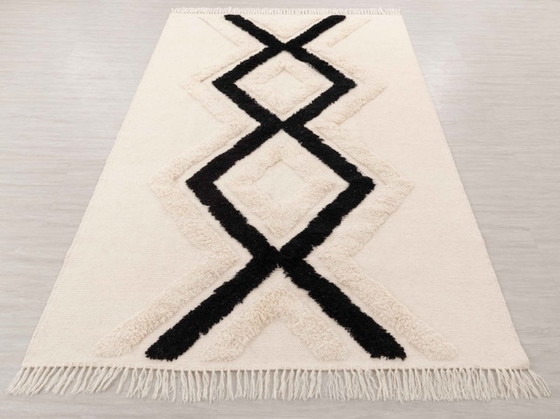 Image 1 of Tapis marocain ambachtelijk en laine 200cmx150cm