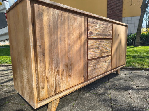 Solid teak sideboard
