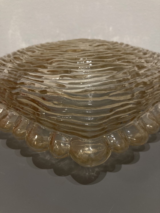 Image 1 of Vintage plafonniere van Glashutte Limburg