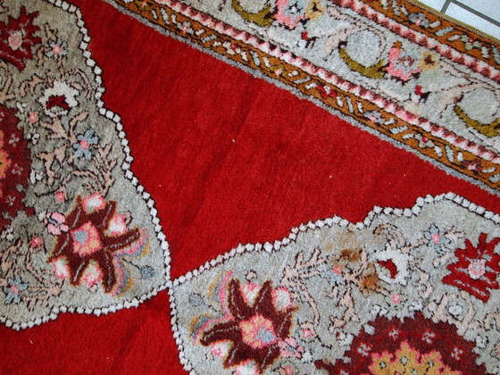 Image 1 of Runner turco Oushak vintage fatto a mano, 110 cm x 340 cm, anni '40 - 1C515