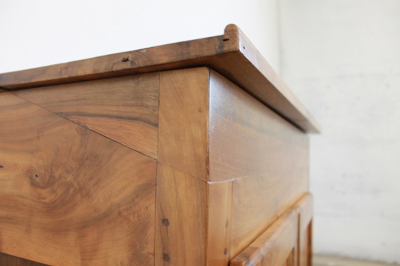 Image 1 of Walnut chest of drawers
