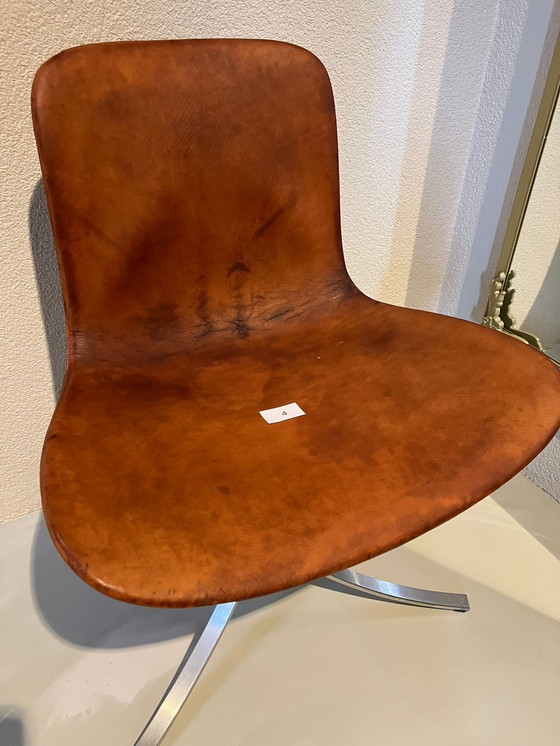 Image 1 of Vintage chairs PK9 PK 9 Poul Kjærholm Kjaerholm from EKC 8 pieces