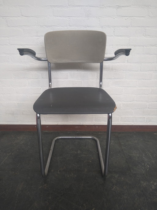 Chaise Gispen avec revêtement d'origine
