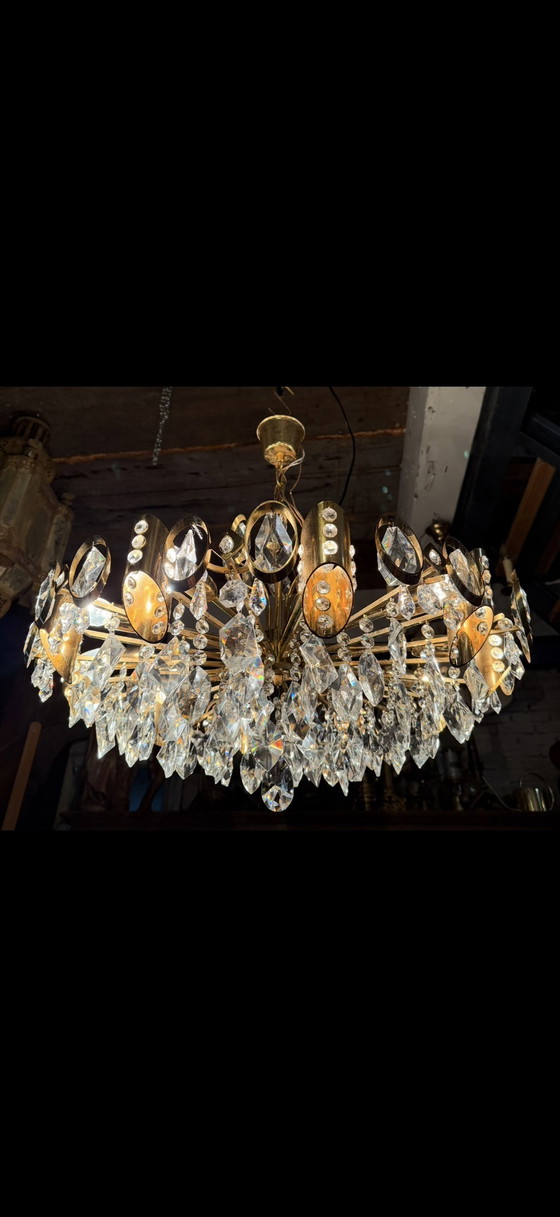 Image 1 of XXL vintage Palwa Leuchten design lamp