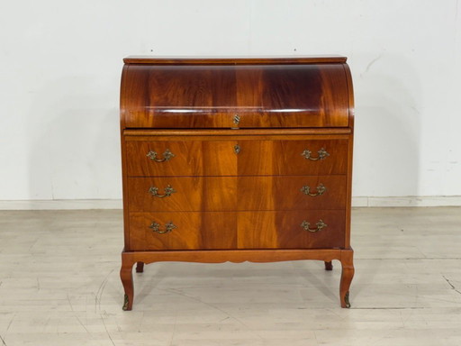 Danish Teak Secrétaire Bureau Meuble à écrire Vintage