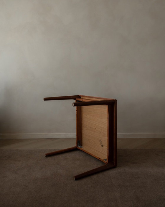 Image 1 of Vintage Danish Teak Coffee Table | Henning Kjærnulf for Vejle Møbelfabrik | Made in Denmark