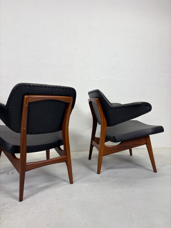 Image 1 of Vintage Pinguin Armchairs Louis van Teeffelen