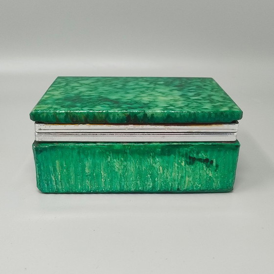 Image 1 of Alabaster-Raucherset aus den 1960er Jahren von Romano Bianchi, handgefertigt