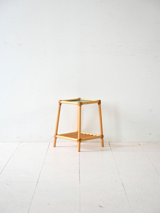 Vintage Bamboo Plant Stand