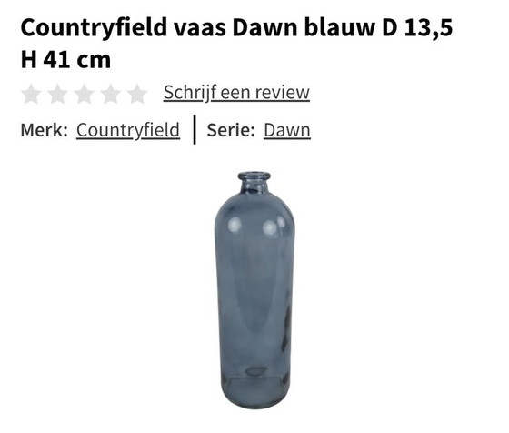 Image 1 of 2 jarrones azules