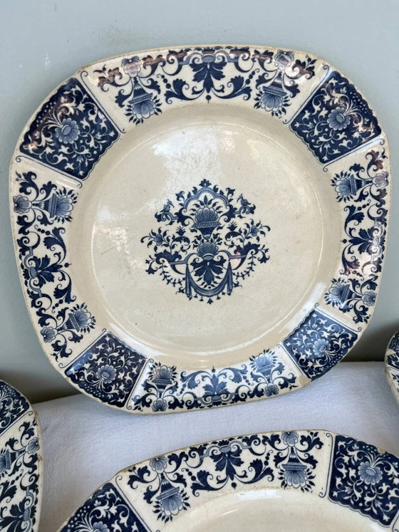 Antiker Teller aus dem späten 19. Jahrhundert. – Geschirr, Porcelain (photo 8 of 15)