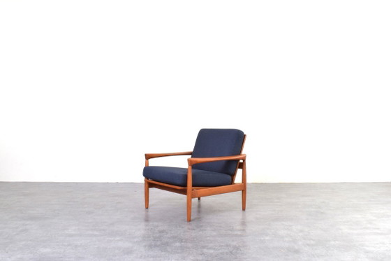 Image 1 of Poltrone Mid-Century Kolding in quercia di Erik Wørts per IKEA, anni '60, set di 2