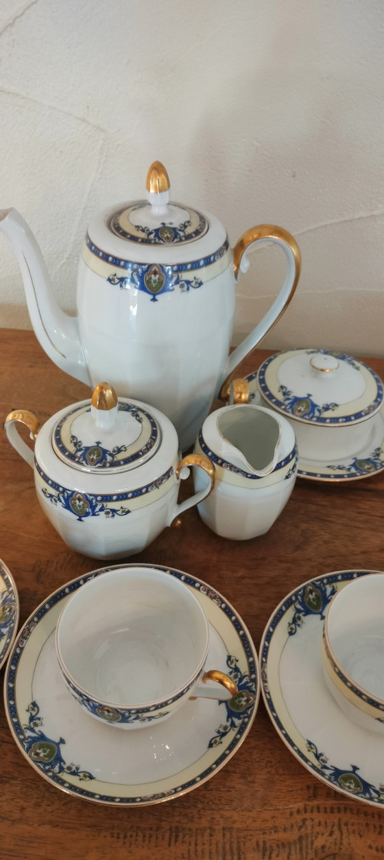 Image 1 of Servizio da caffè Victoria Schmidt M94-1213 Cecoslovacchia 1930-1945