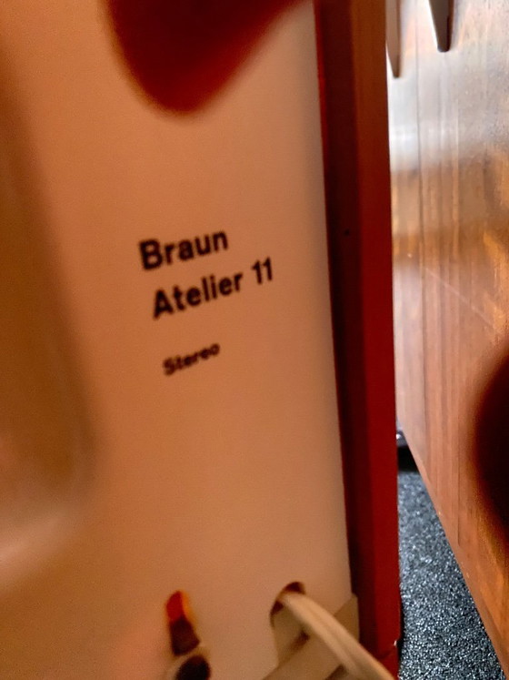 Braun Atelier avec 2 haut-parleurs d'origine – Objets déco, Metal (photo 6 of 9)