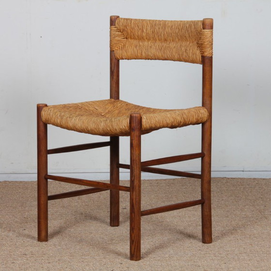 Satz von 4 Stühlen des Modells Dordogne, Sentou-Edition, 1950 – Esszimmerstühle, Wood (photo 5 of 9)