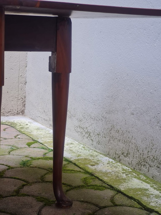 Tavolo a bandelle in mogano – Tavolini, Legno (photo 8 of 9)